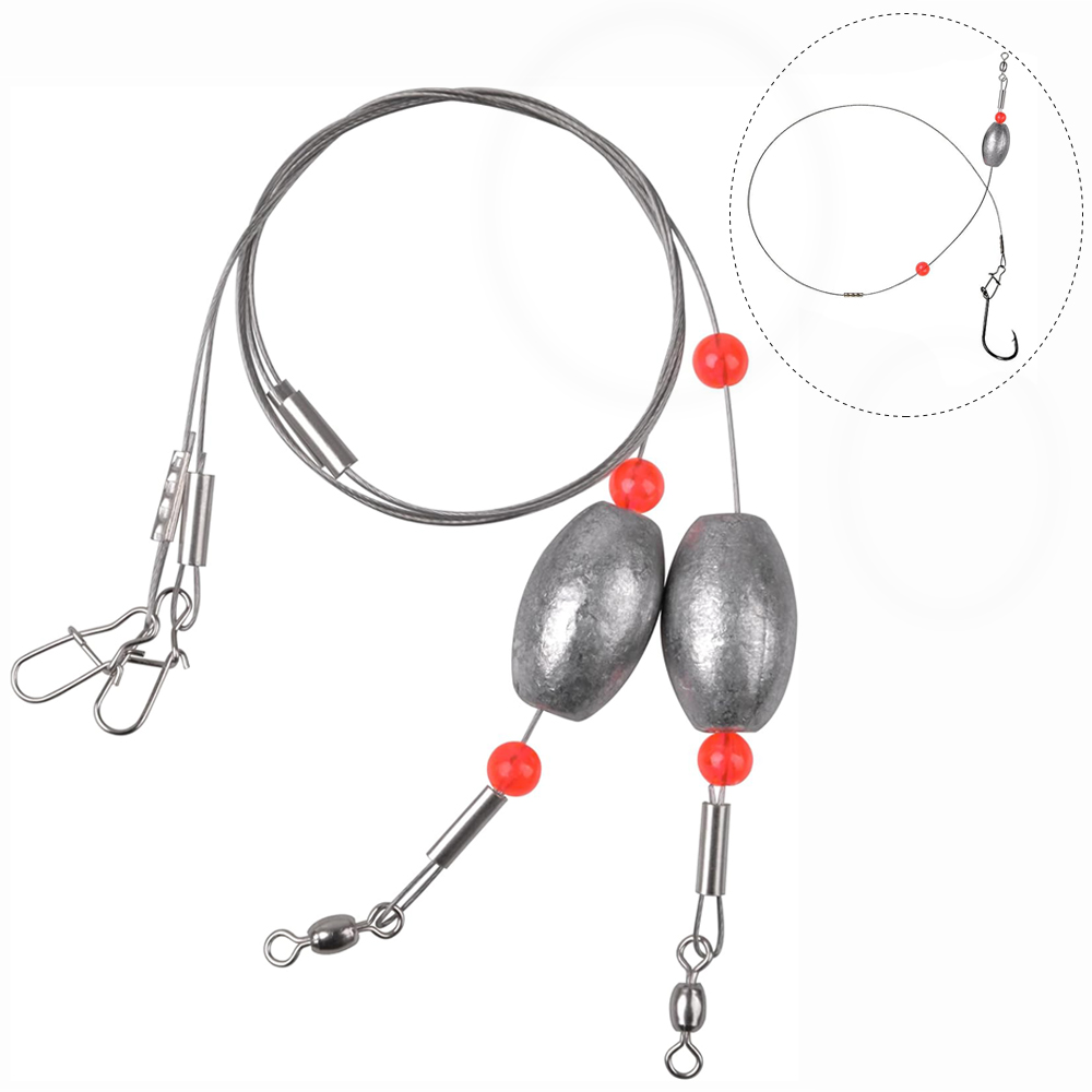 Fishing Equipment Shop - 2Pcs Fishing Egg Sinker Weight Steel
