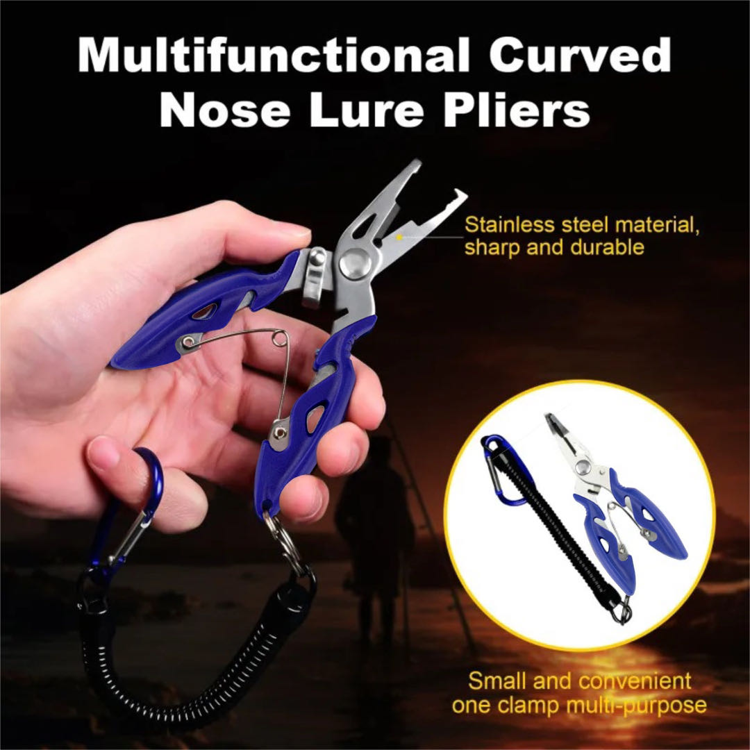 Fishing Equipment Hook - Multifunctional Curved Mouth Road Sub Pliers
