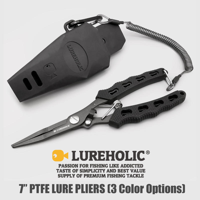 Fishing Equipment Hook - Lureholic 7” PTFE Coated Lure Fishing