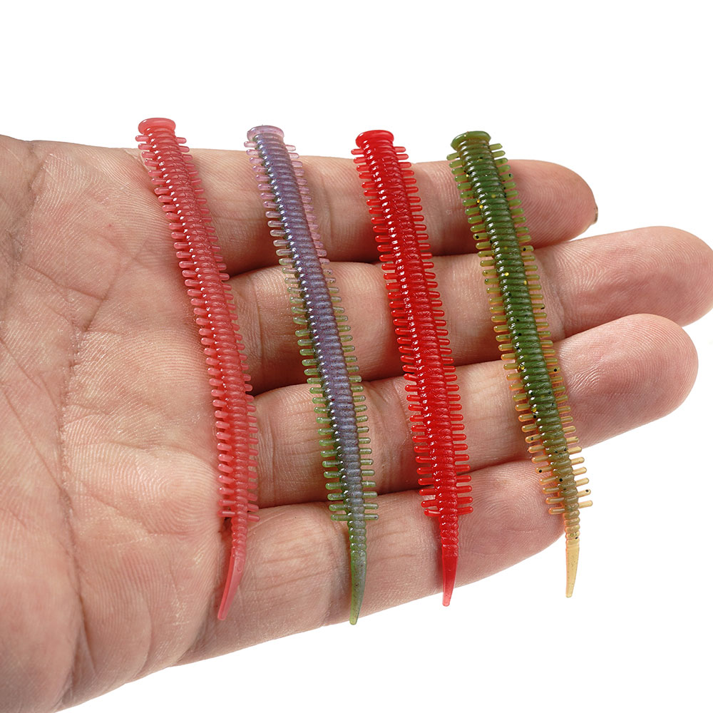 SUNMILE 10pcs Sand Worm Lures  - Soft Plastic Lure review and price