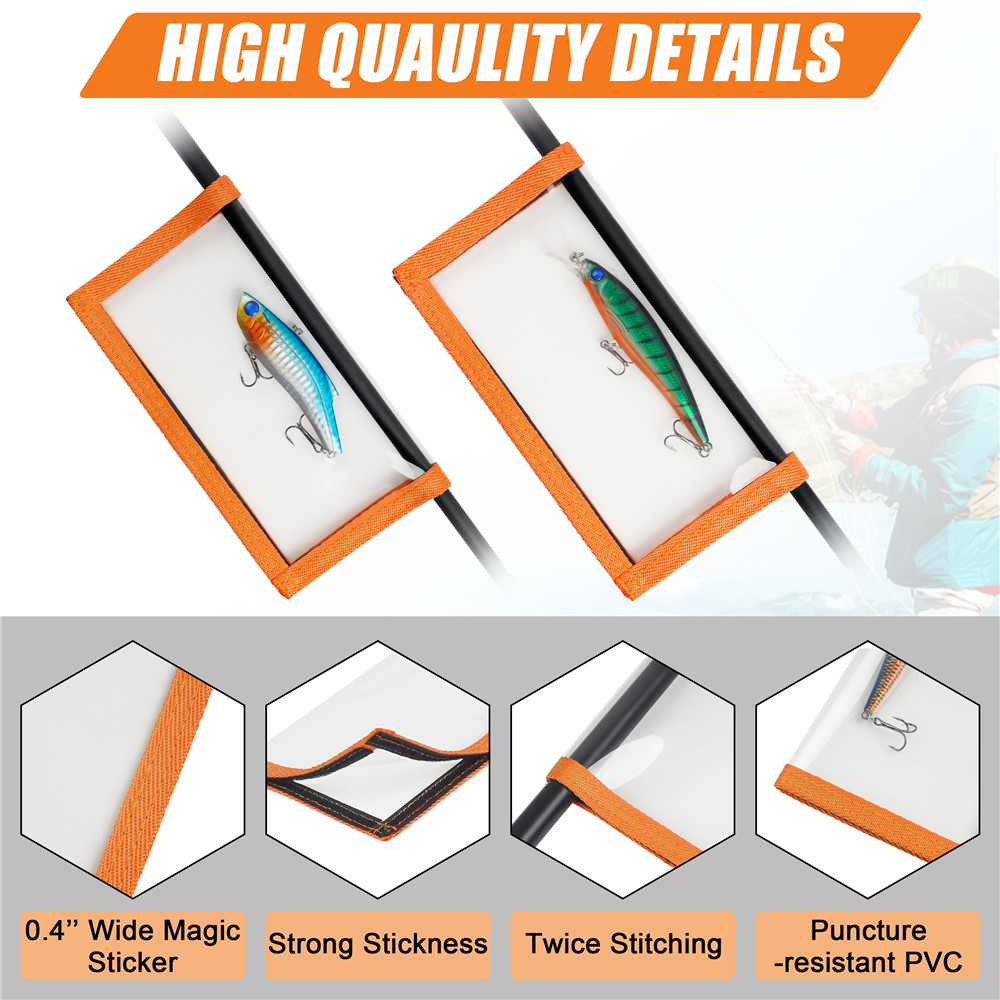 4Pcs Fishing Lure Wraps Durabl - Fishing Equipment Shop review and price