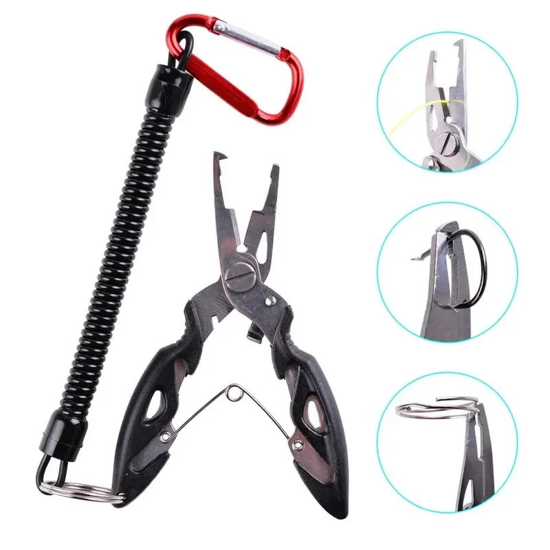 Fishing Plier Scissor Braid Li - Fishing Equipment Hook review and price
