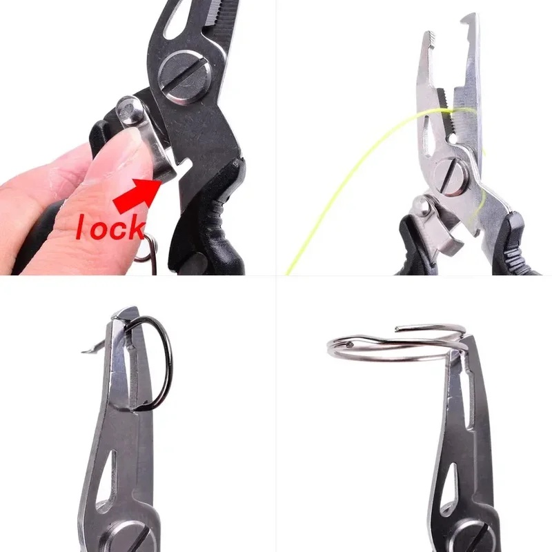 Fishing Plier Scissor Braid Li - Fishing Equipment Hook review and price