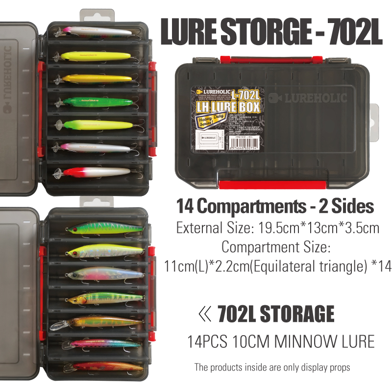 LUREHOLIC Lure Box FishingTack - Soft Plastic Lure review and price