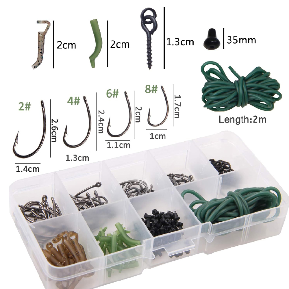 121pcs Carp Fishing Rigs kit C - Fishing Equipment Shop review and price
