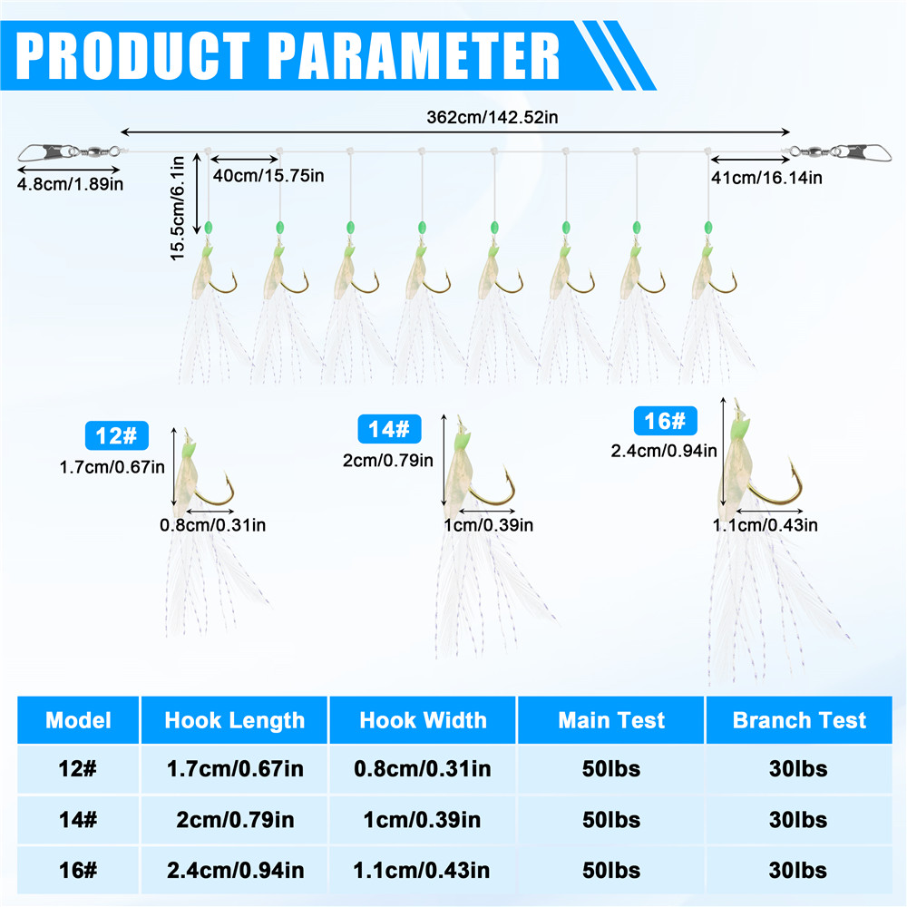 24Pcs=3Packs  8 in 1 Feather F - Fishing Equipment Shop review and price