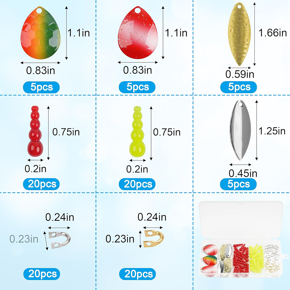 100Pcs Walleye Rig Making Kit  - Fishing Equipment Shop review and price