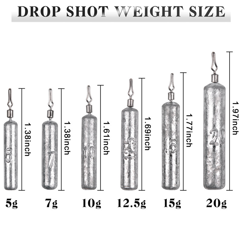 24pcs/lot Drop shot rigs Lead  - Fishing Equipment Shop review and price