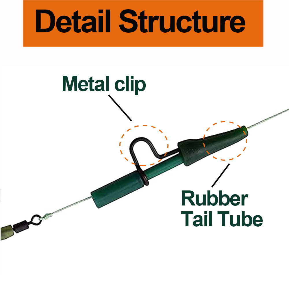 20Pcs Carp safety lead clip &  - Fishing Equipment Shop review and price