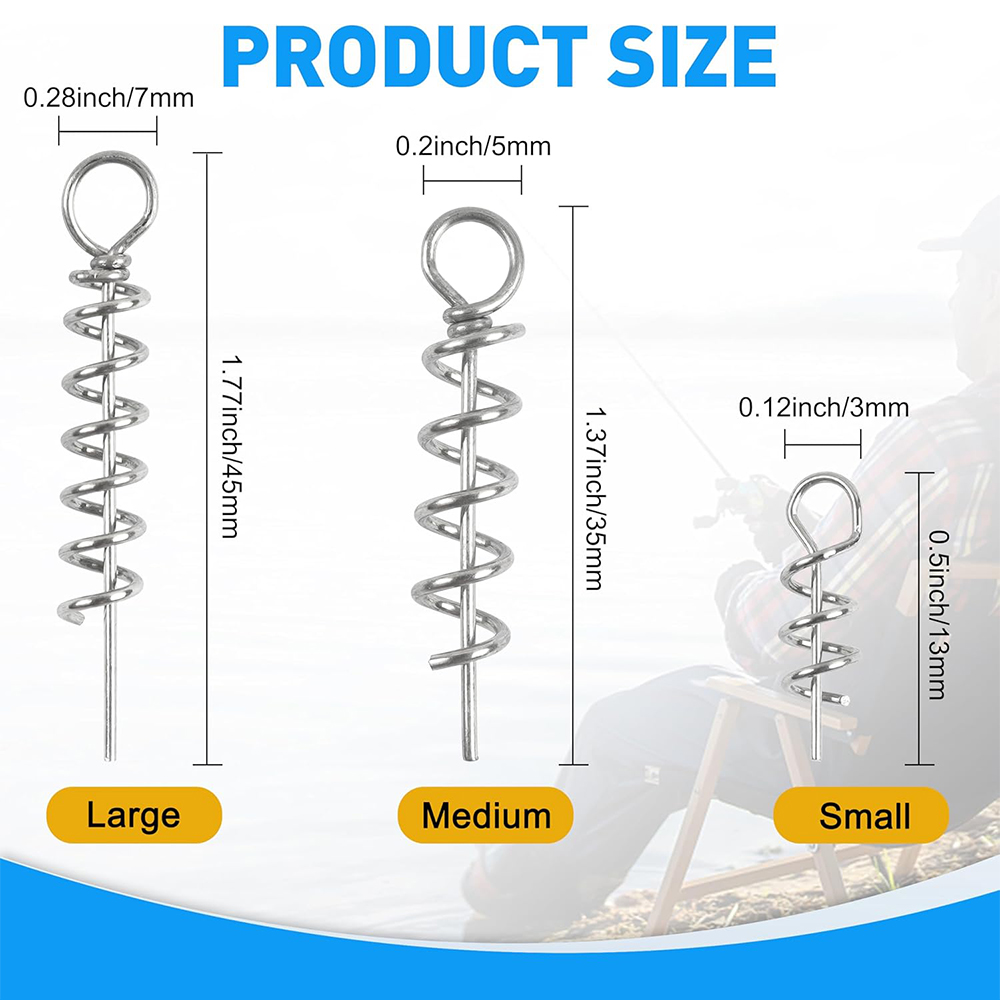 50Pcs Spring Twist Lock Fishin - Fishing Equipment Hook review and price