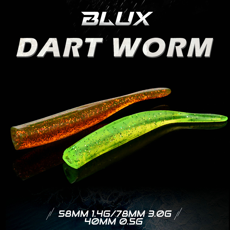 BLUX New Dart Worm Soft Bait 5 - Soft Plastic Lure review and price