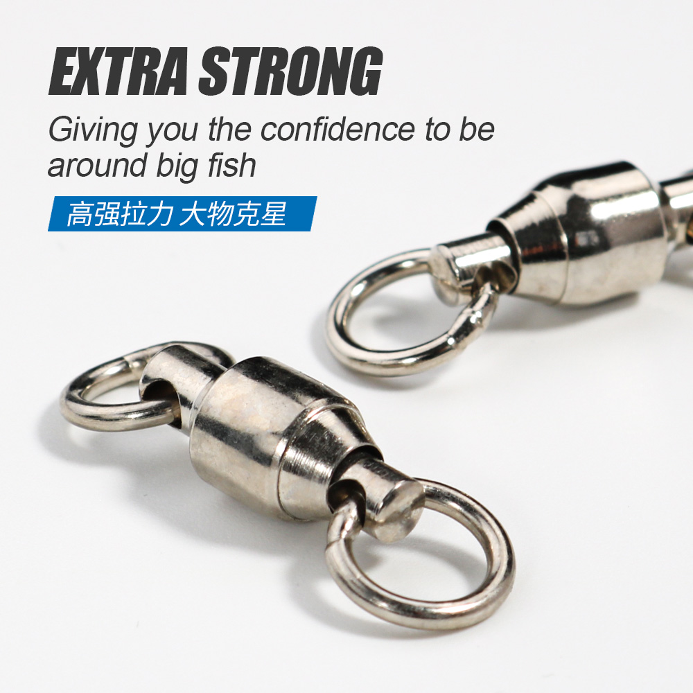 JIGGINGPRO Ball Bearing Swivel - Fishing Equipment Hook review and price