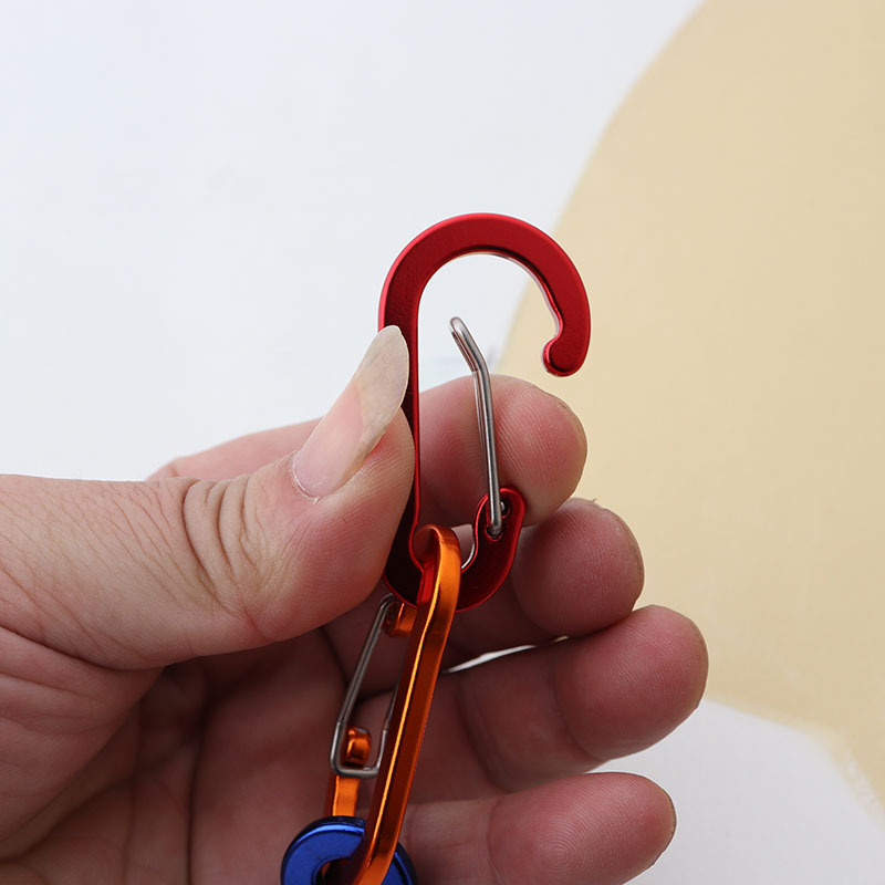 6pcs Carabiner Keychain Key Ch - Fishing Equipment Basics review and price