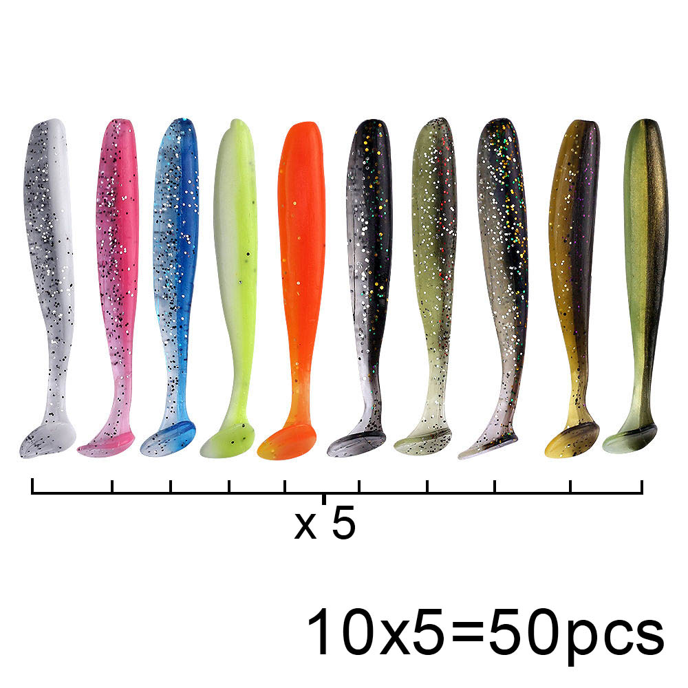 QXO 50 Pcs/Lot Swimbait Soft L - Soft Plastic Lure review and price