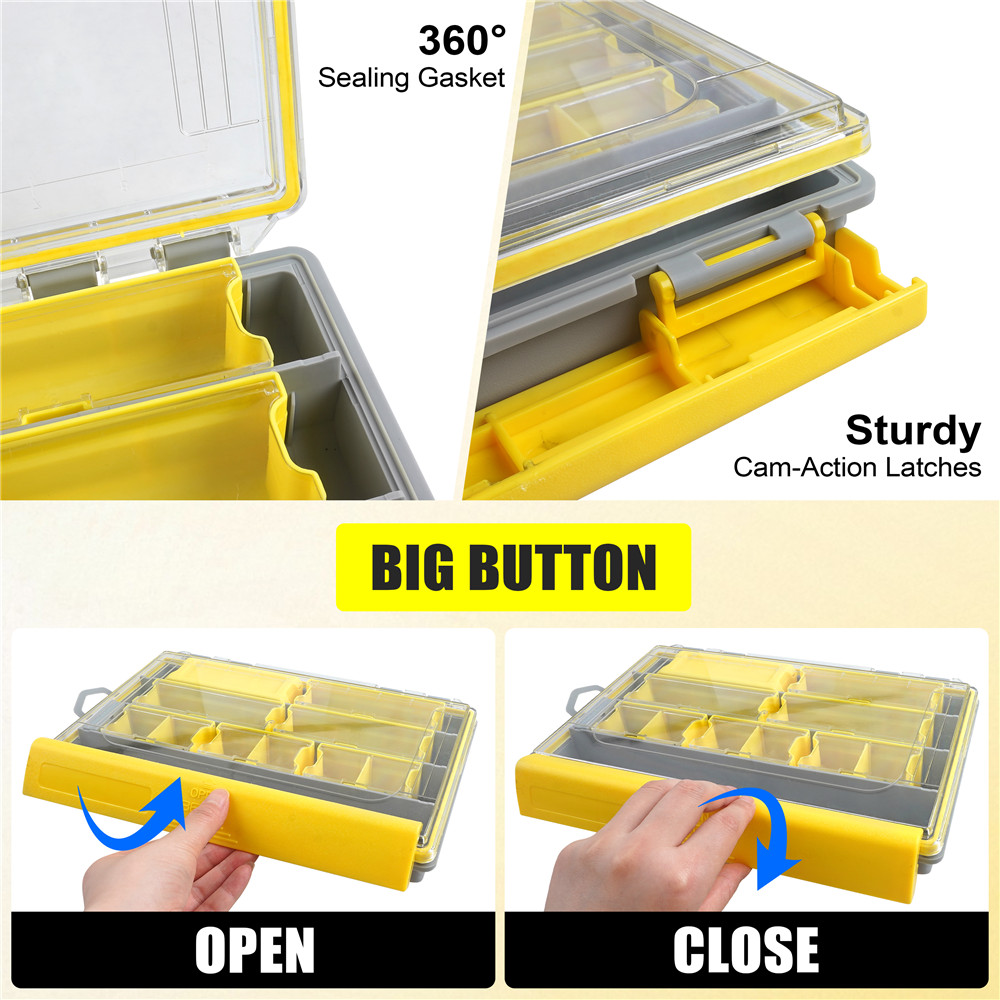 Fishing Tackle box Waterproof  - Fishing Equipment Shop review and price