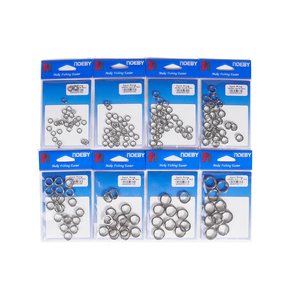 Noeby Stainless Steel Split Ri - Fishing Equipment Hook review and price
