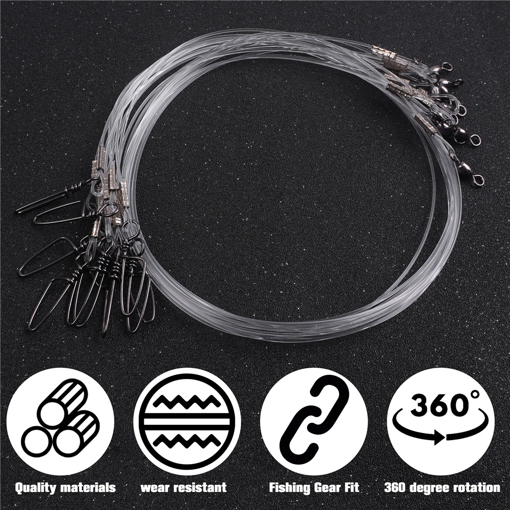 96Pcs Fluorocarbon Fishing Lea - Fishing Equipment Shop review and price