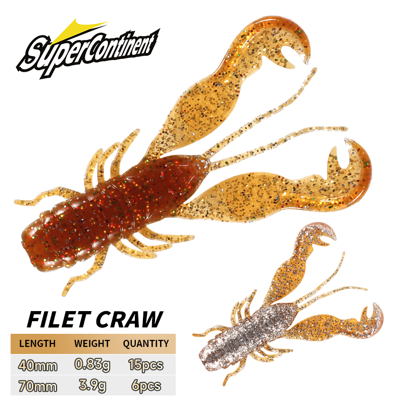 2023 Supercontinent Filet Craw - Soft Plastic Lure review and price