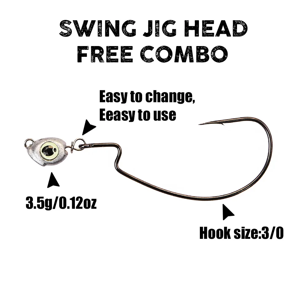 B&U Swing Jig Head Cheburashka - Fishing Equipment Hook review and price