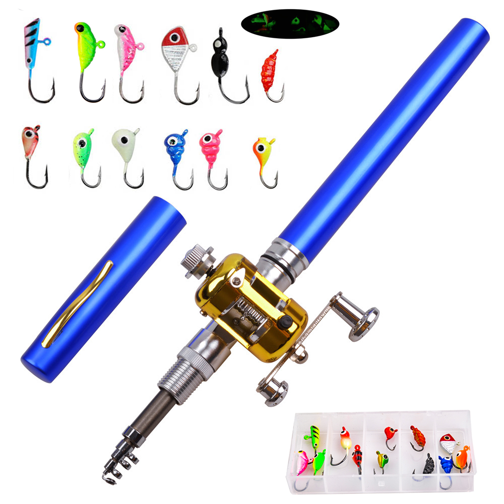 Mini ice fishing rod Combo wit - Fishing Equipment Shop review and price