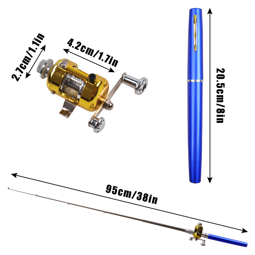 Mini ice fishing rod Combo wit - Fishing Equipment Shop review and price