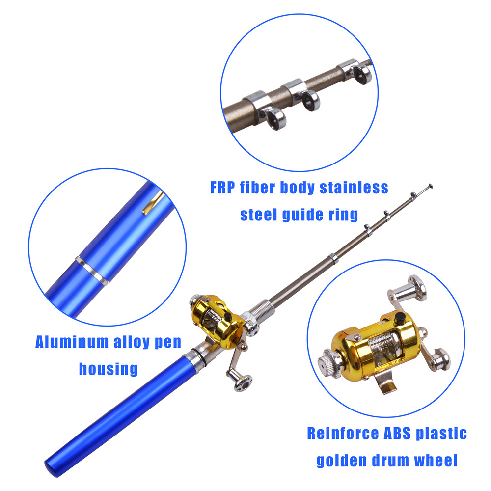 Mini ice fishing rod Combo wit - Fishing Equipment Shop review and price
